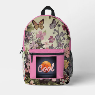 Floral Print Cut naairugzak Bedrukte Rugzak