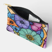 Floral Print Design Etui (Open)