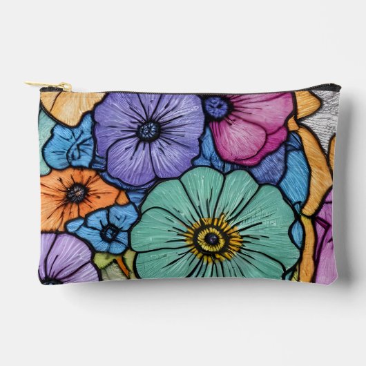 Floral Print Design Etui (Voorkant)