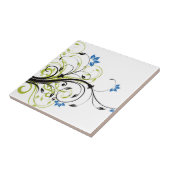 Floral Print Tegel Tegeltje (Zijkant)