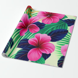 Floral Printed Pattern Cadeaupapier