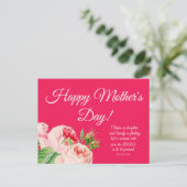 Floral Proverbs 31 Moederdag Briefkaart (Staand voorkant)