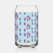 Floral Purple Viola Blue Lilac Pansy Womans Name (Gauche)