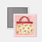 Floral Purse Magneet (Voorkant / Achterkant)