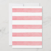 Floral Quelques Bunny Invitation Anniversaire - Do (Dos)