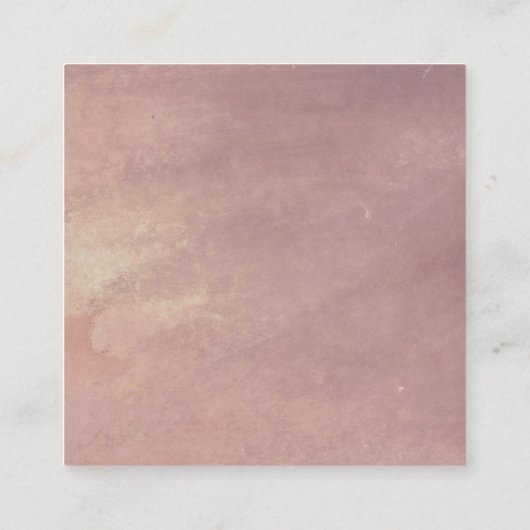 Floral Radiant Bloom Bruiloft Website Informatiekaartje (Achterkant)