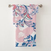 Floral Rangoli Design, Bright Life Bad Handdoek (Insitu)