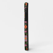 Floral Rangoli sur Black iPhone 5/5s Xtreme Coque (Dos/Gauche)