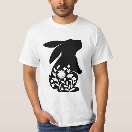 Floral Rebit T-shirt (Voorkant)