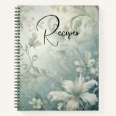 Floral Recipe Notitieboek (Voorkant)