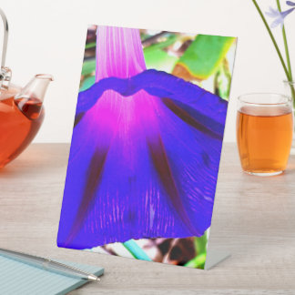  Floral Reclamebord Met Voetstuk