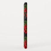 Floral Red kerstbessen Case-Mate iPhone Case (Achterkant/rechts)