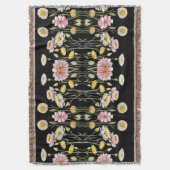 Floral Reflections Deken (Voorkant Verticaal)