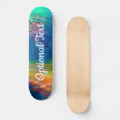 Floral Reflections on the Water Skateboard (Voorkant)