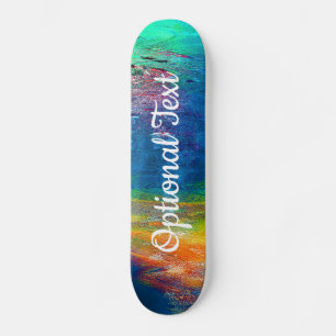 Floral Reflections on the Water Skateboard