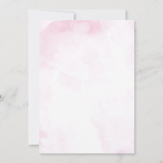 Floral Regency Elegant Vrijgezellenfeest Kaart (Achterkant)