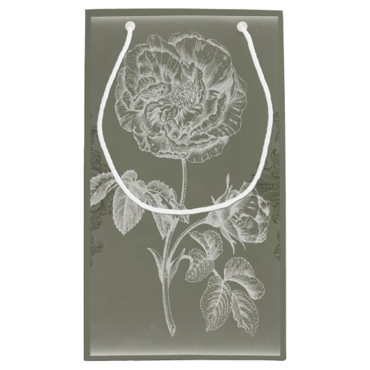 Floral Relief I Klein Cadeauzakje (Achterkant)