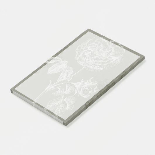 Floral Relief I Post-it® Notes (Schuin)
