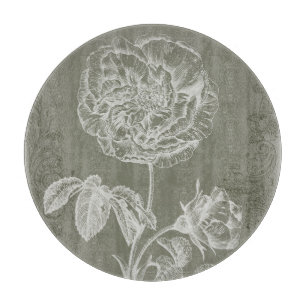 Floral Relief I Snijplank