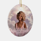 Floral Remembrance Memorial Ornament - FLR001 (Rechts)