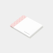 Floral retro damask post-it® notes (Schuin)