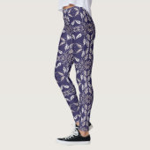 Floral retro patroon leggings (Links)