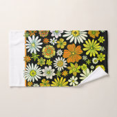 Floral retro patterned Handdoek set (Handdoek)