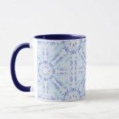 Floral Retro Royal Pattern Mok (Links)