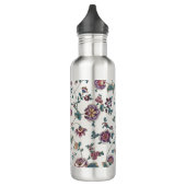 Floral Retro stijl Waterfles (Links)