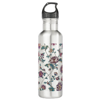 Floral Retro stijl Waterfles