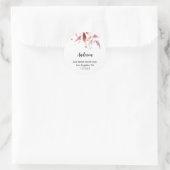 Floral Return Address Labels (Tas)