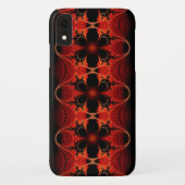 Floral Ribbon Abstracte Fractal Art Case-Mate iPhone Case (Achterkant)