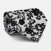 Floral Rococo Mariage, cravate (Roulé)
