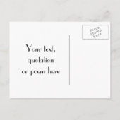 Floral Rococo Mariage, enregistrer la date carte p (Dos)