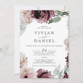 Floral Romance in één keer Kaart (Voorkant)