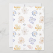 Floral Romantic Bridal Shower Invitation (Dos)