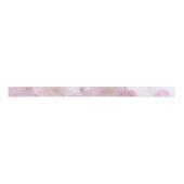Floral Roos Elegant Modern Plain Pink Lint (Voorkant)