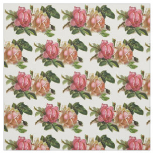  Floral Roos Stof