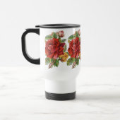 Floral Roos Travel Mug Reisbeker (Links)