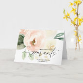 Floral rose à mes parents sur ma carte de jour de  (Fleur jaune)