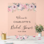 Floral rose Elegant Fête des mariées Bienvenue (Mariage)