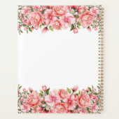 Floral rose et Feuille Mois et semaine (Dos)