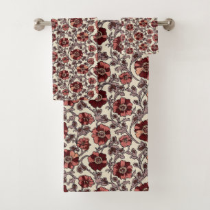 Floral rose et rouge