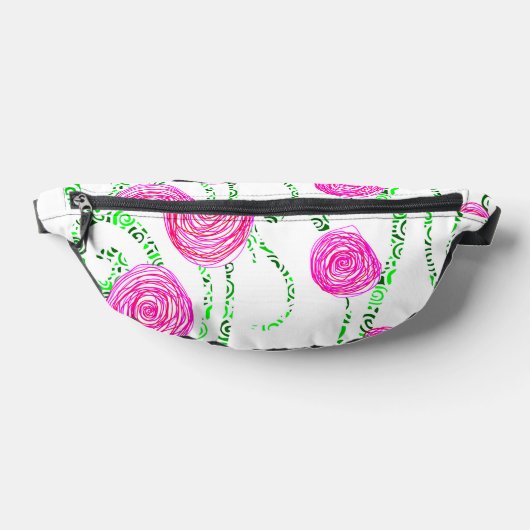 Floral rose et vert (Poser)