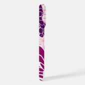 Floral rose et violet (Côté droit)