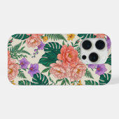 Floral Rose iPhone 15 Case – Elegant Flower Design (Verso Horizontal)