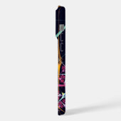 Floral rose moderne Art Abstrait Couleur Motif #01 (Côté gauche)