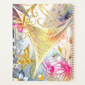 Floral rose Or Fairy Bird Butterfly Monogramme (Dos)