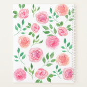Floral rose personnalisé (Dos)