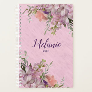 Floral rose Personnalisé Prénom